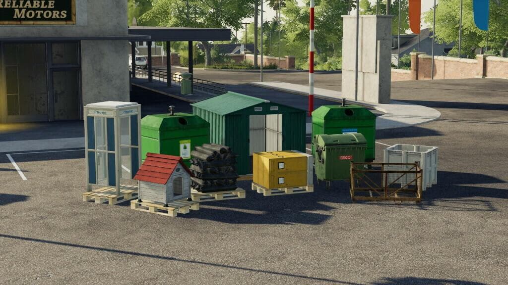 DECORATIVE PALLETS PACK 2