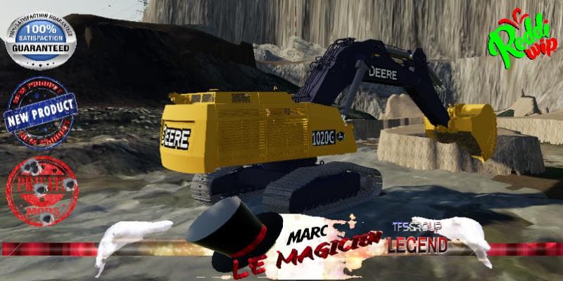 DEERE 1020G EXCAVATOR 2
