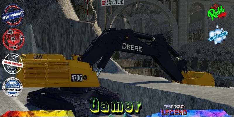 DEERE 470G EXCAVATROR 4