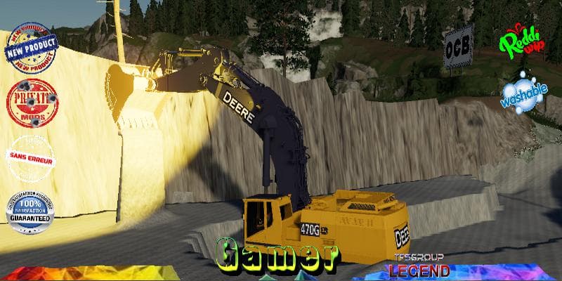 DEERE 470G EXCAVATROR 2