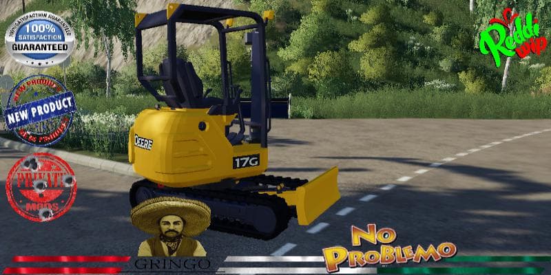 DEERE EXCAVATOR 17G 2