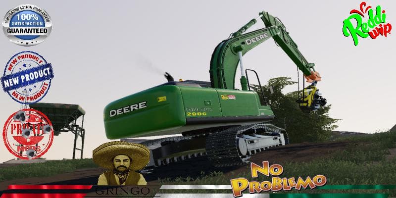 DEERE FORESTRY EXCAVATOR 290C 4