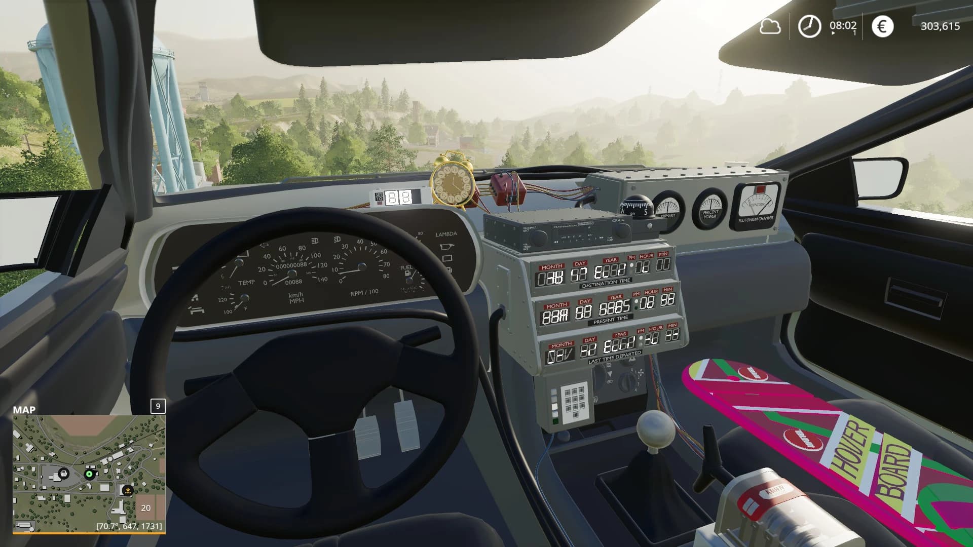 DELOREAN TIME MACHINE 5
