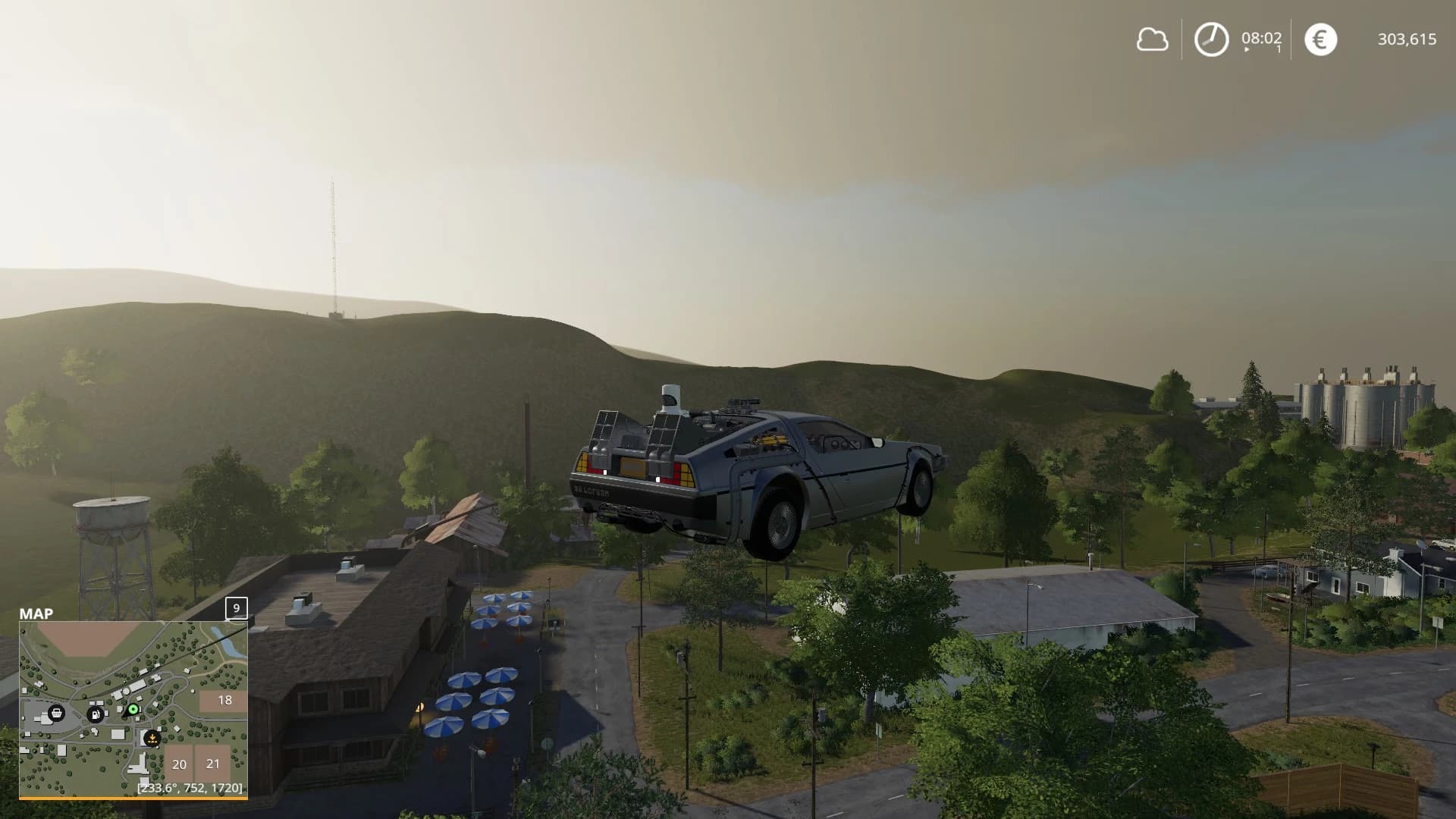 DELOREAN TIME MACHINE 4