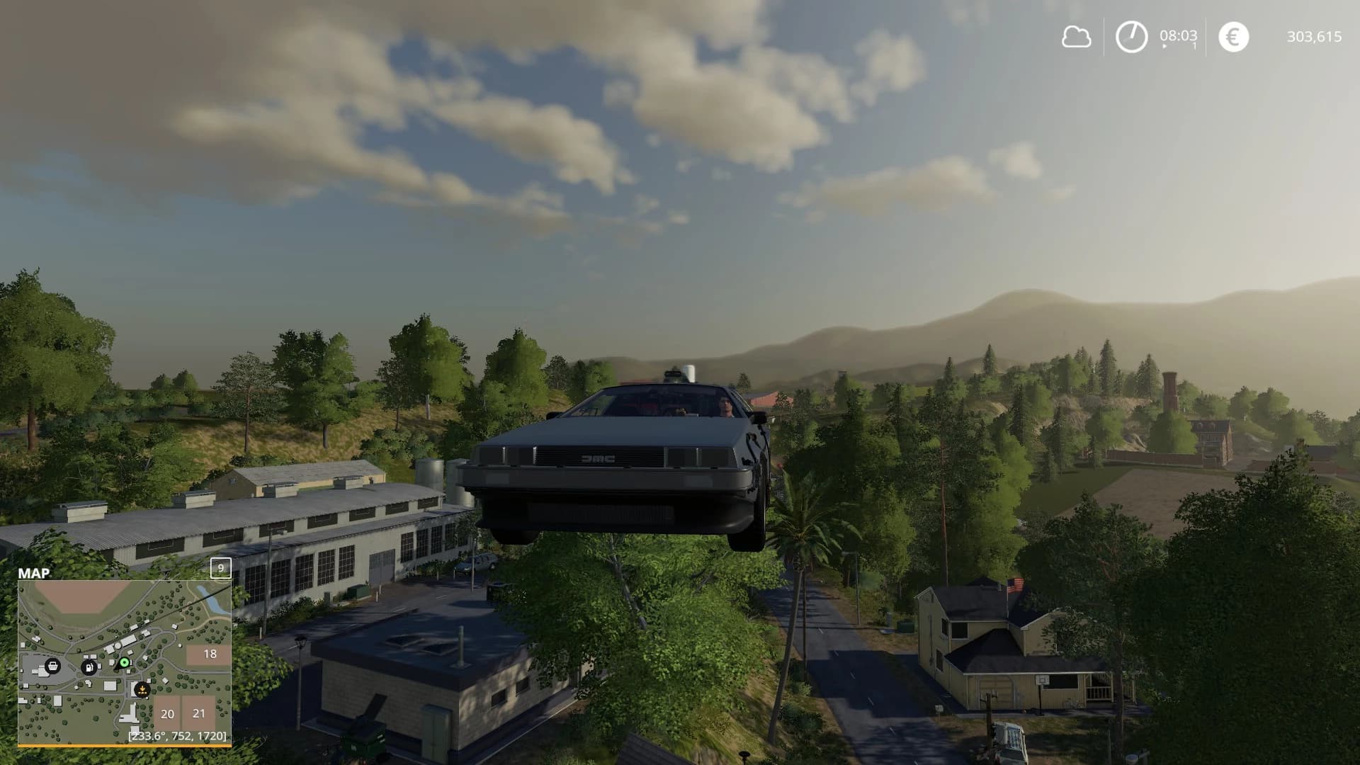 DELOREAN TIME MACHINE 2