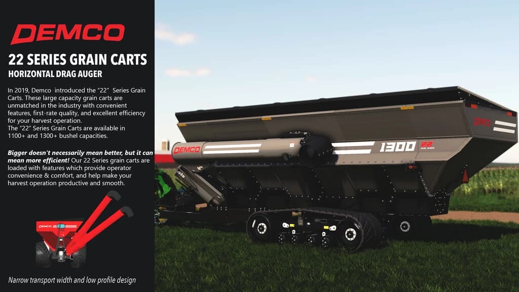 DEMCO 22 SERIES GRAIN CARTS 2