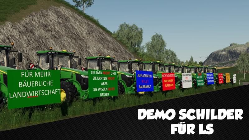 DEMO SIGNS WITH SAYINGS 3