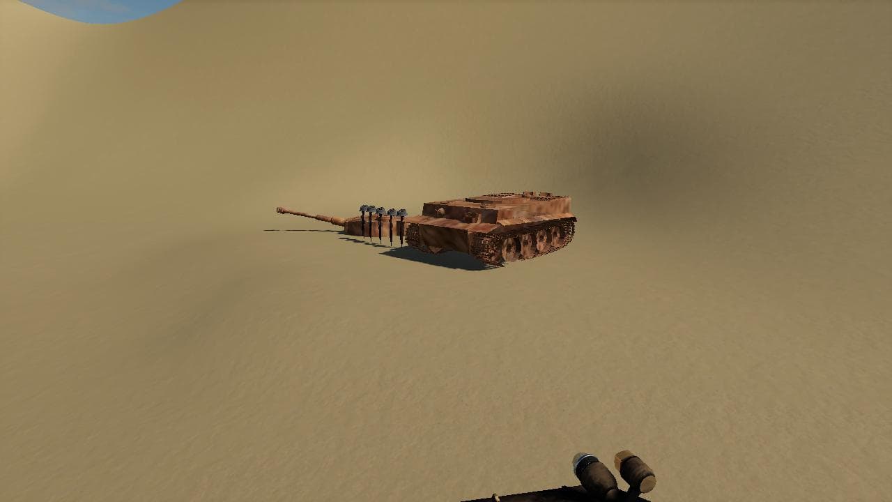 DESTROYED TIGER 1 TANK 5