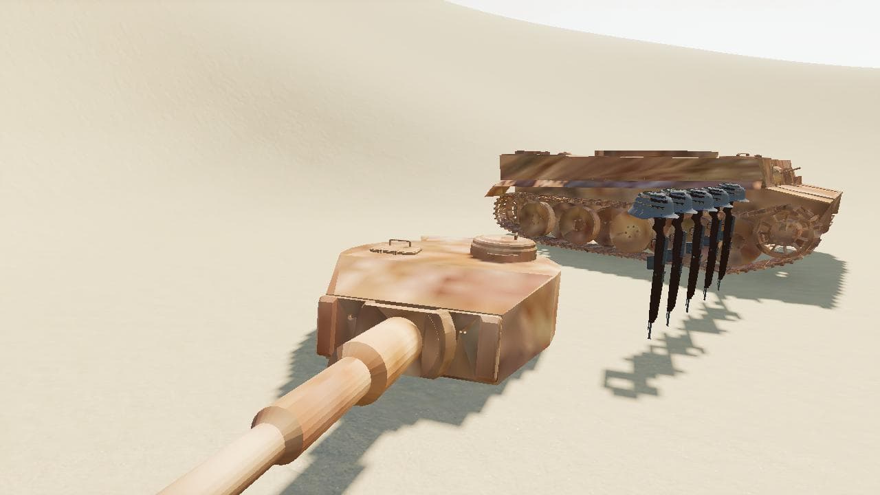 DESTROYED TIGER 1 TANK 3