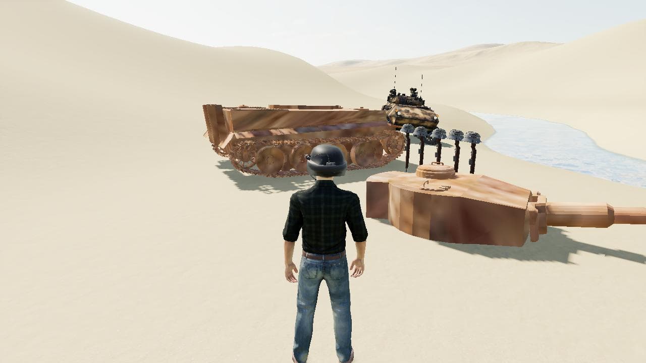 DESTROYED TIGER 1 TANK