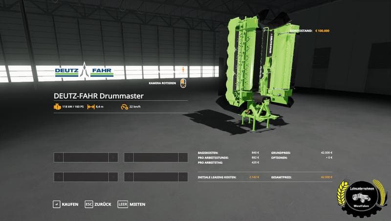 DEUTZ-FAHR Grassland Pack 5