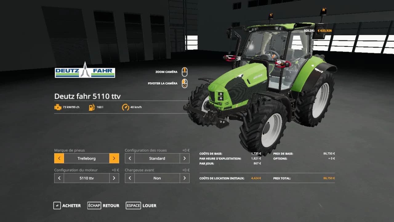 DEUTZ FAHR SERIES 5 2