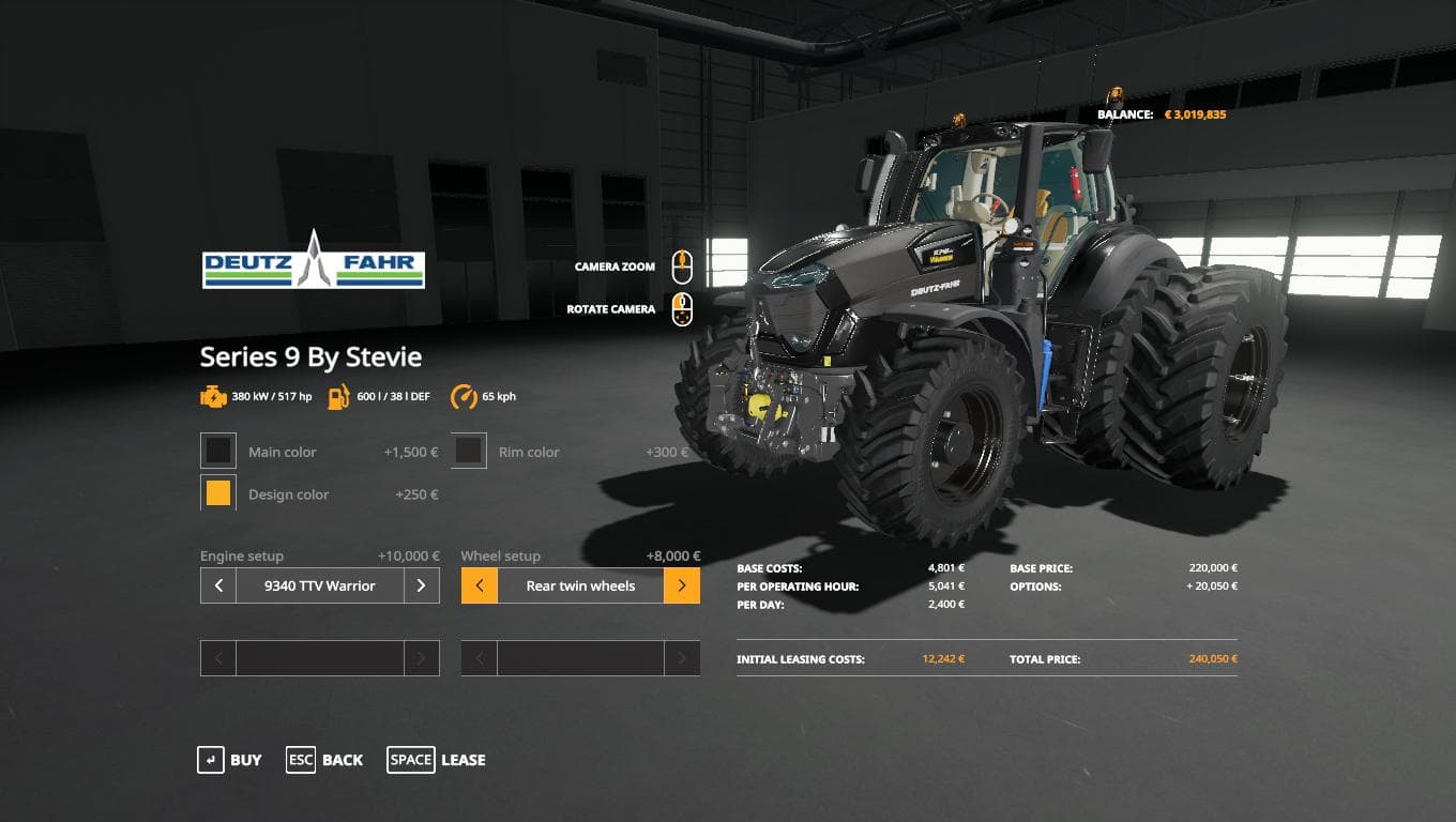 DEUTZ SERIES 9 BY STEVIE 2