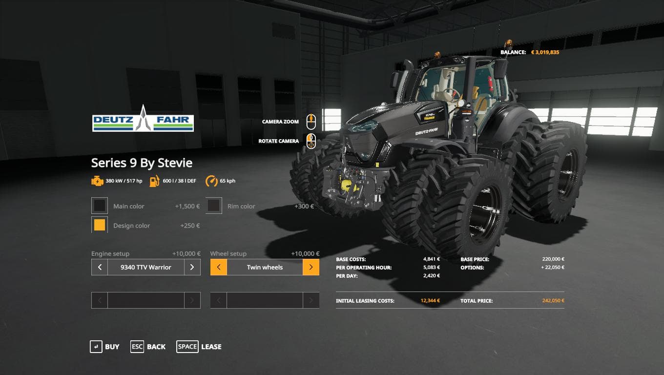 DEUTZ SERIES 9 BY STEVIE