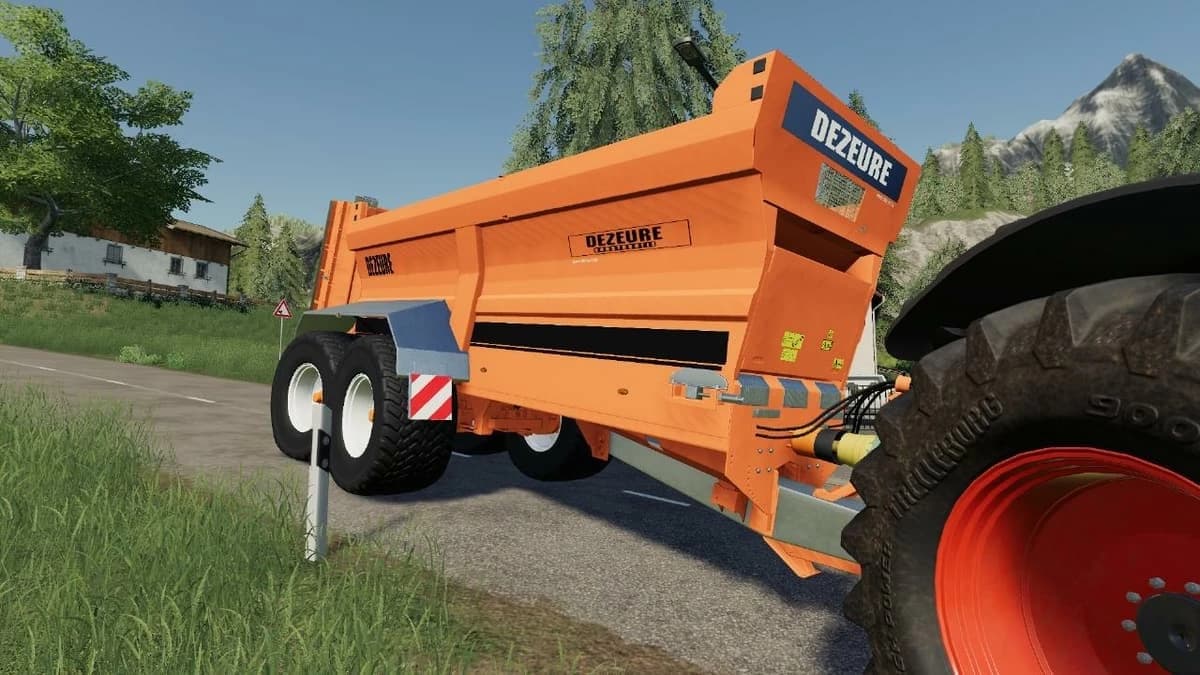 DEZEURE MANURE SPREADER 4