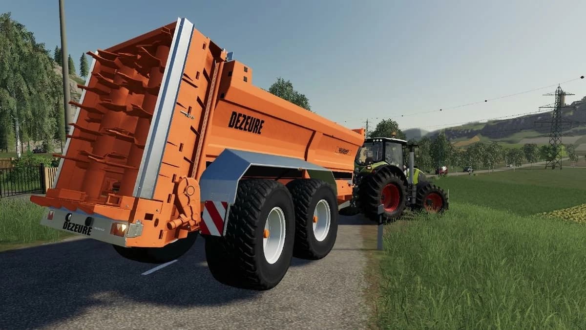 DEZEURE MANURE SPREADER 3