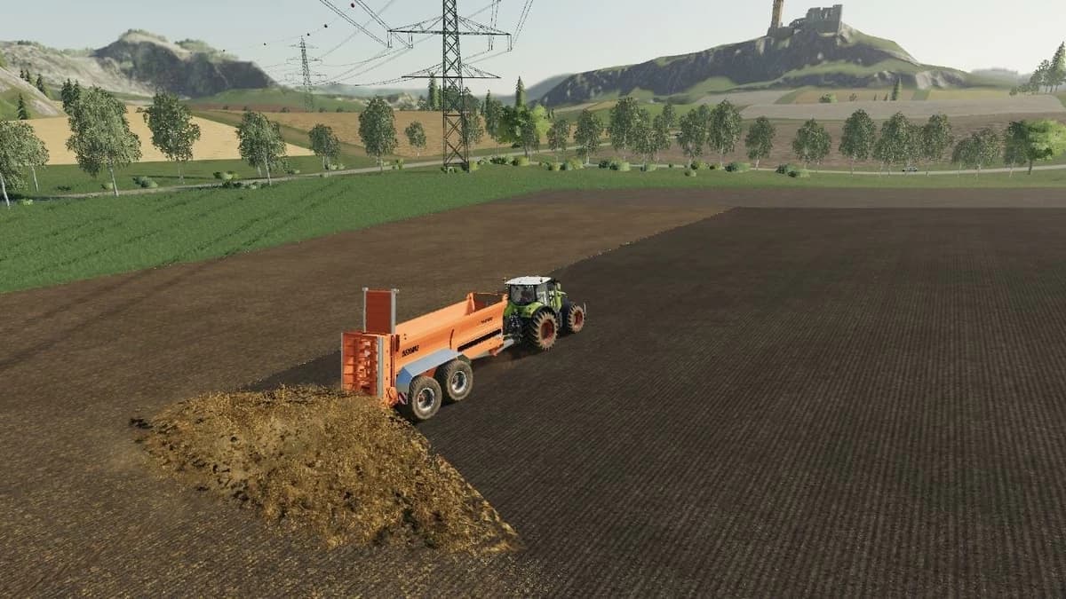 DEZEURE MANURE SPREADER