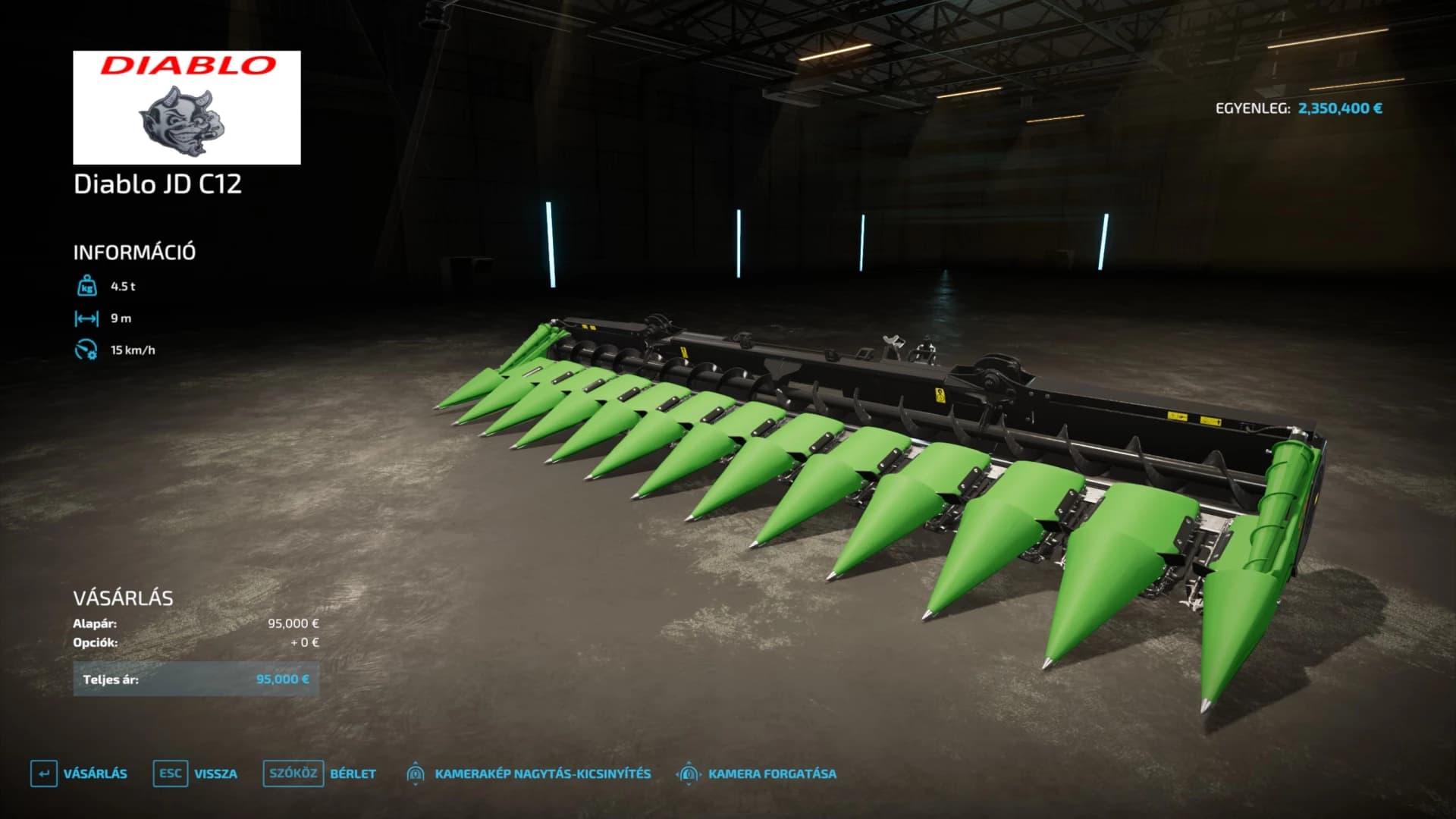 DIABLO JD HARVESTER PACK