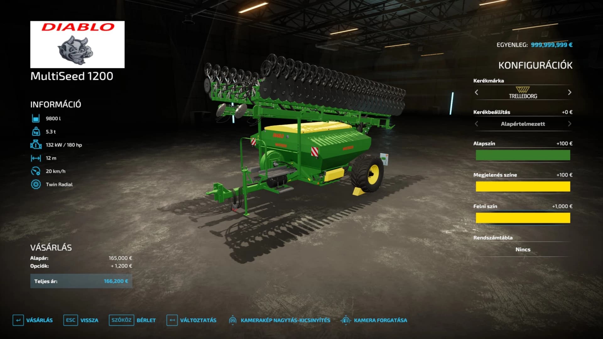 DIABLO MULTISEED 1200 3