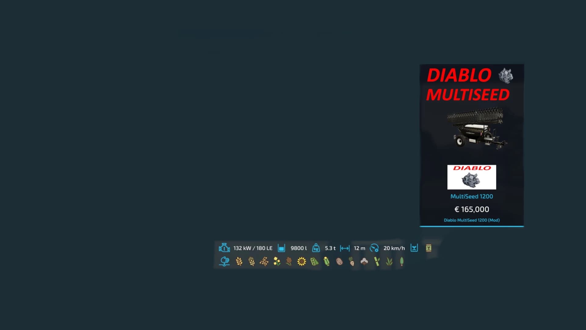 DIABLO MULTISEED 1200 2