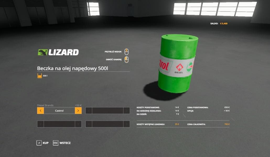 DIESEL BARREL MOD PL 3