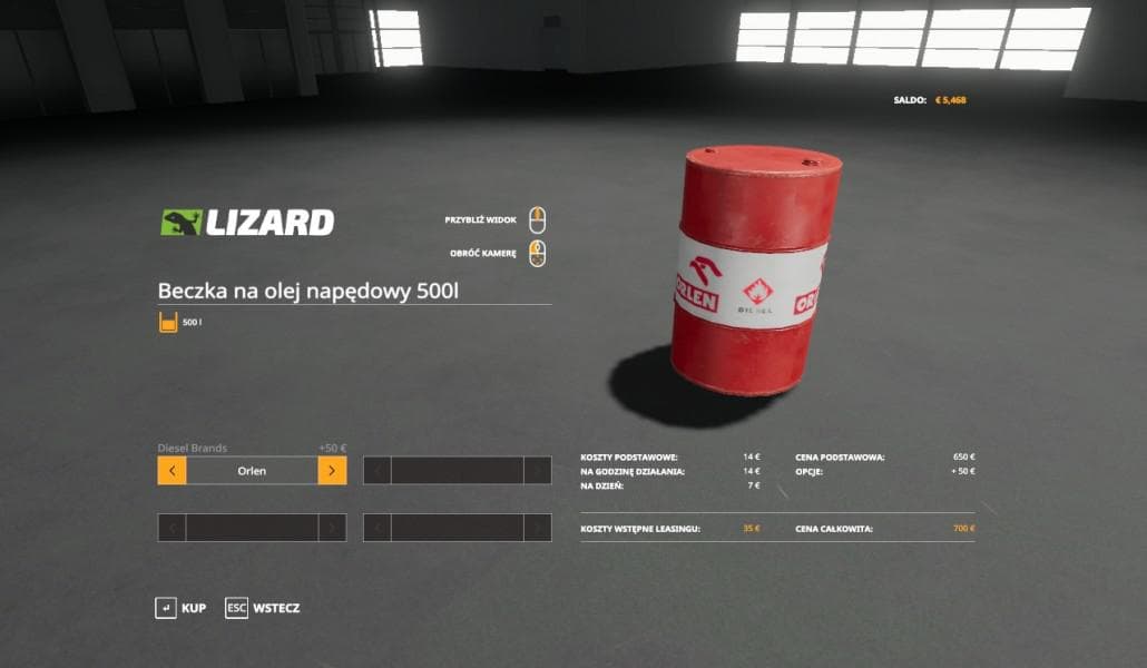DIESEL BARREL MOD PL 2