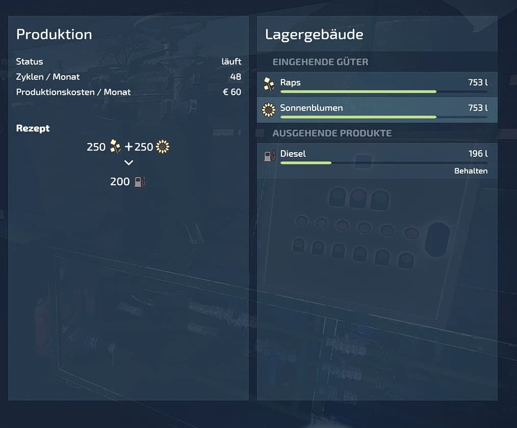 DIESEL PRODUCTION
