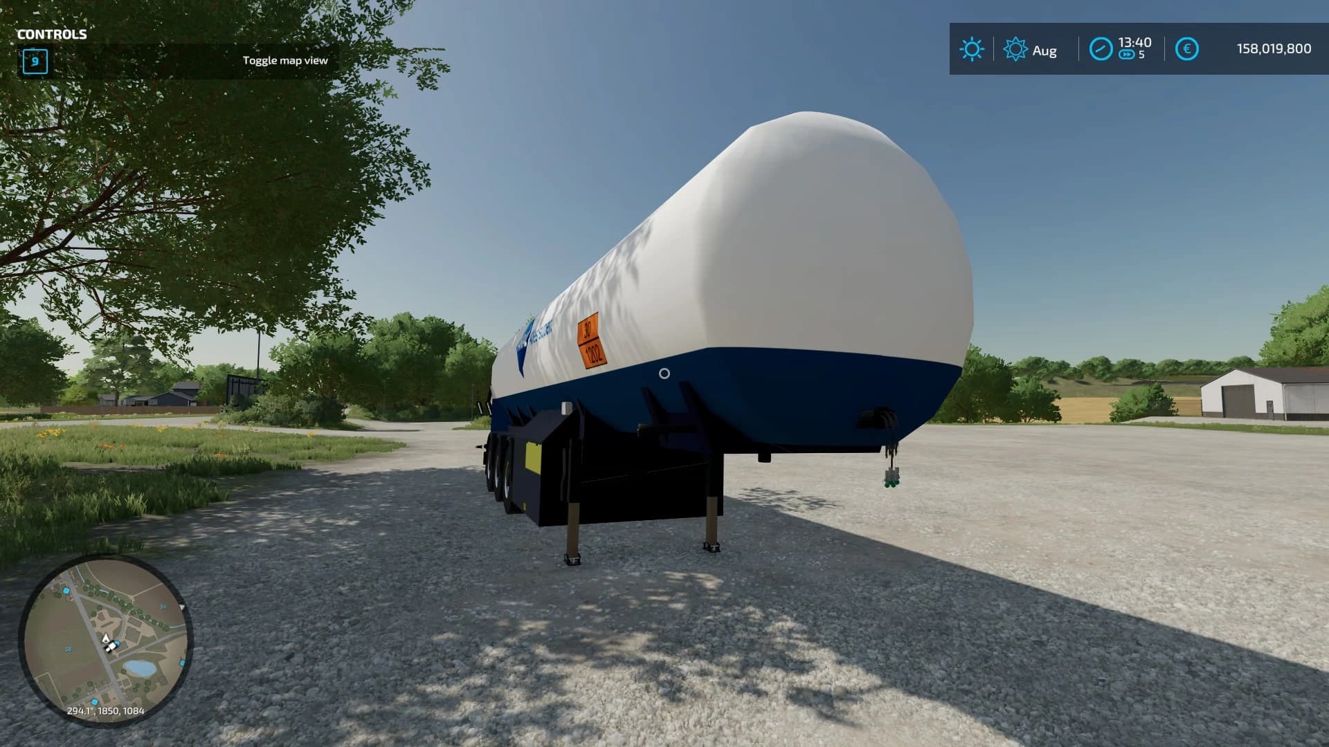DIESEL SEMITRAILER ARAL 2