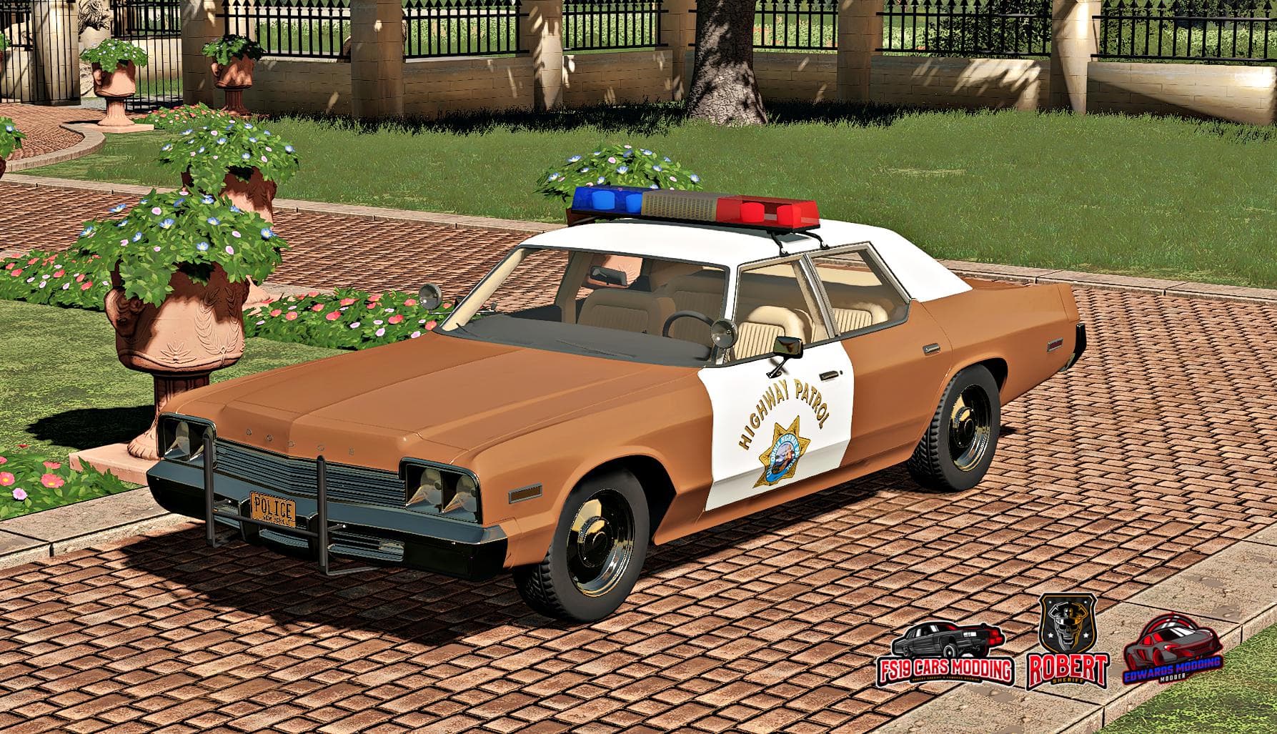 DODGE MONACO POLICE 1974 2