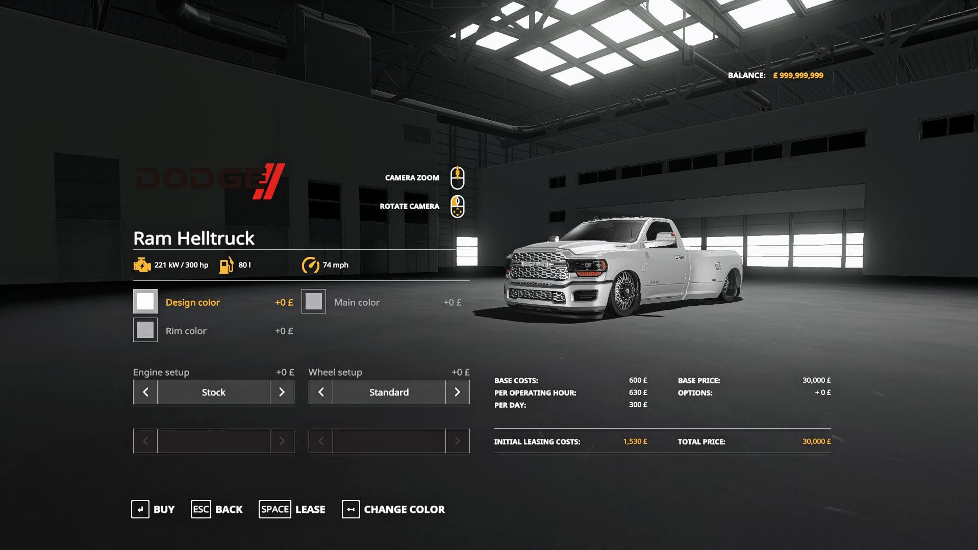 DODGE RAM HELL TRUCK