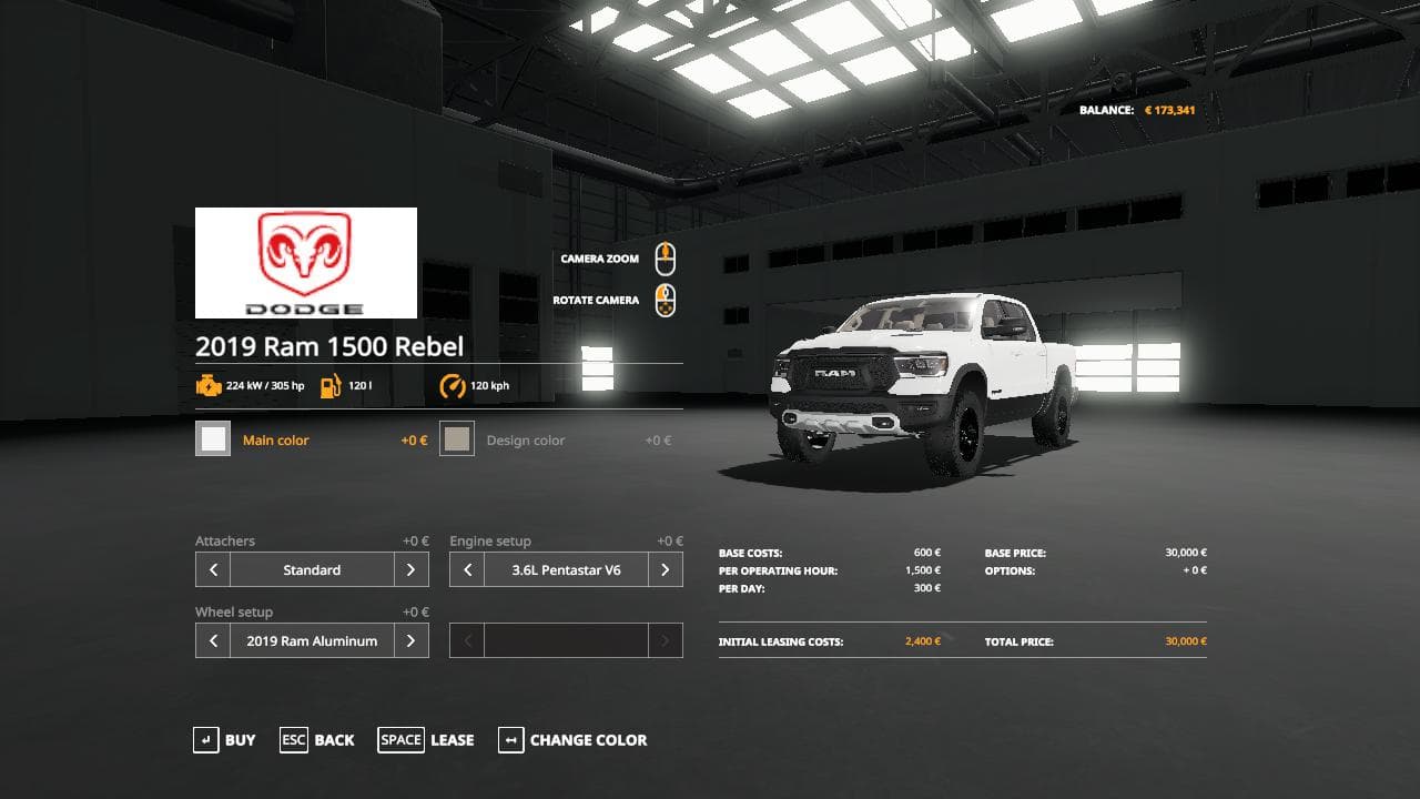 DODGE REBEL 1500 4