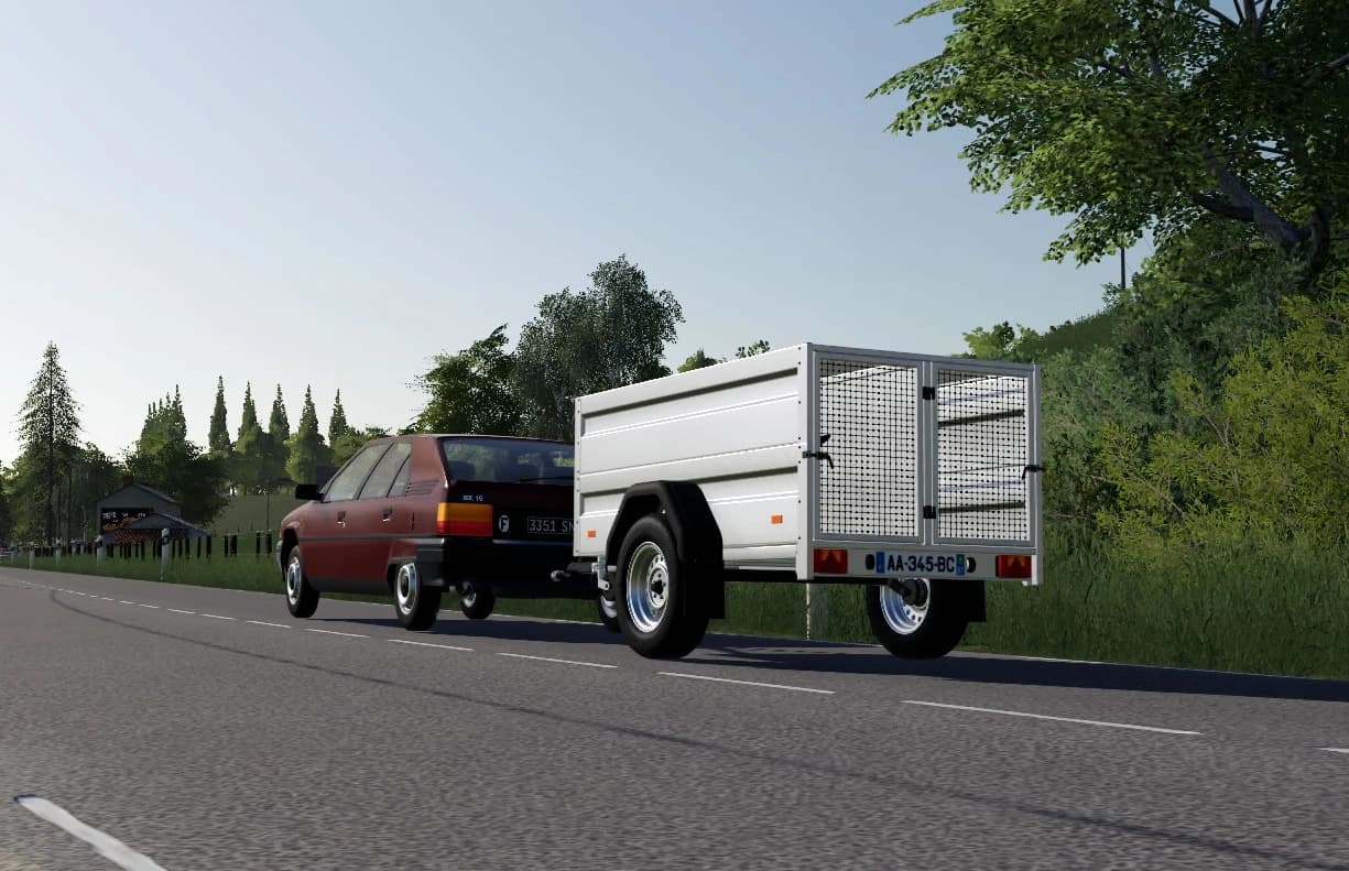 DOG TRANSPORT TRAILER
