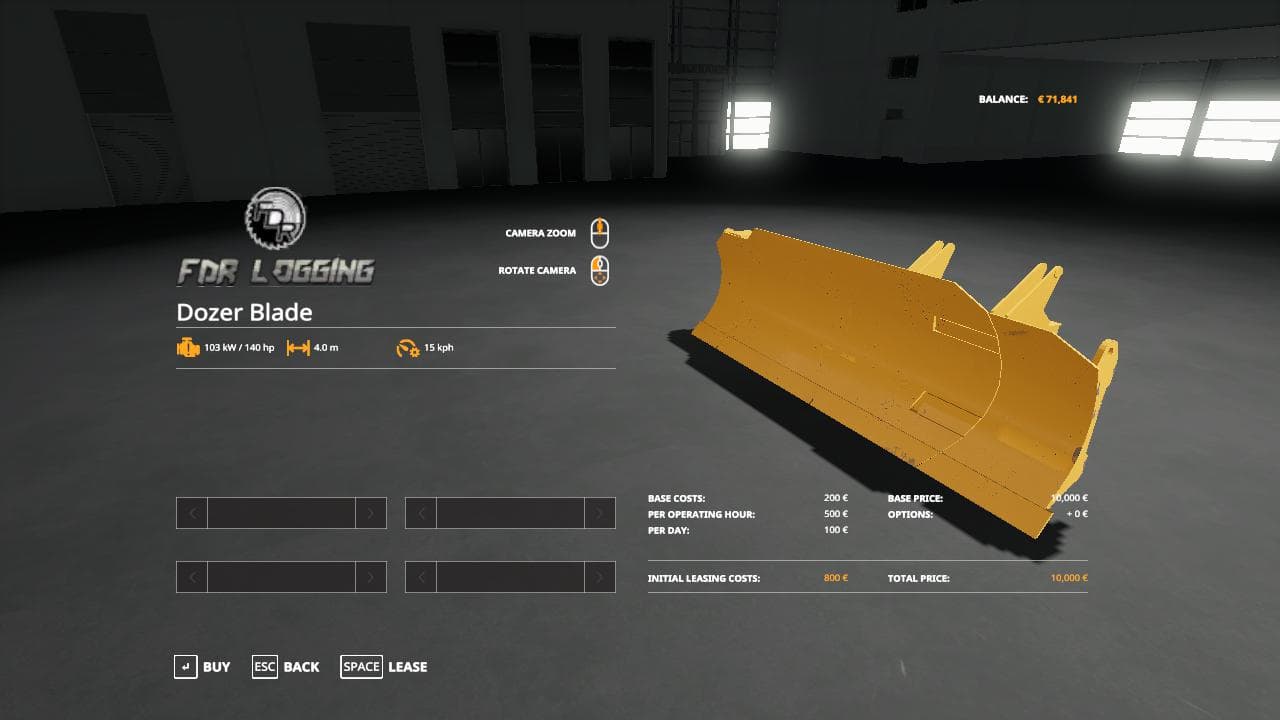 DOZER BLADE 5