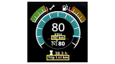 DRIVE DISTANCE COUNTER