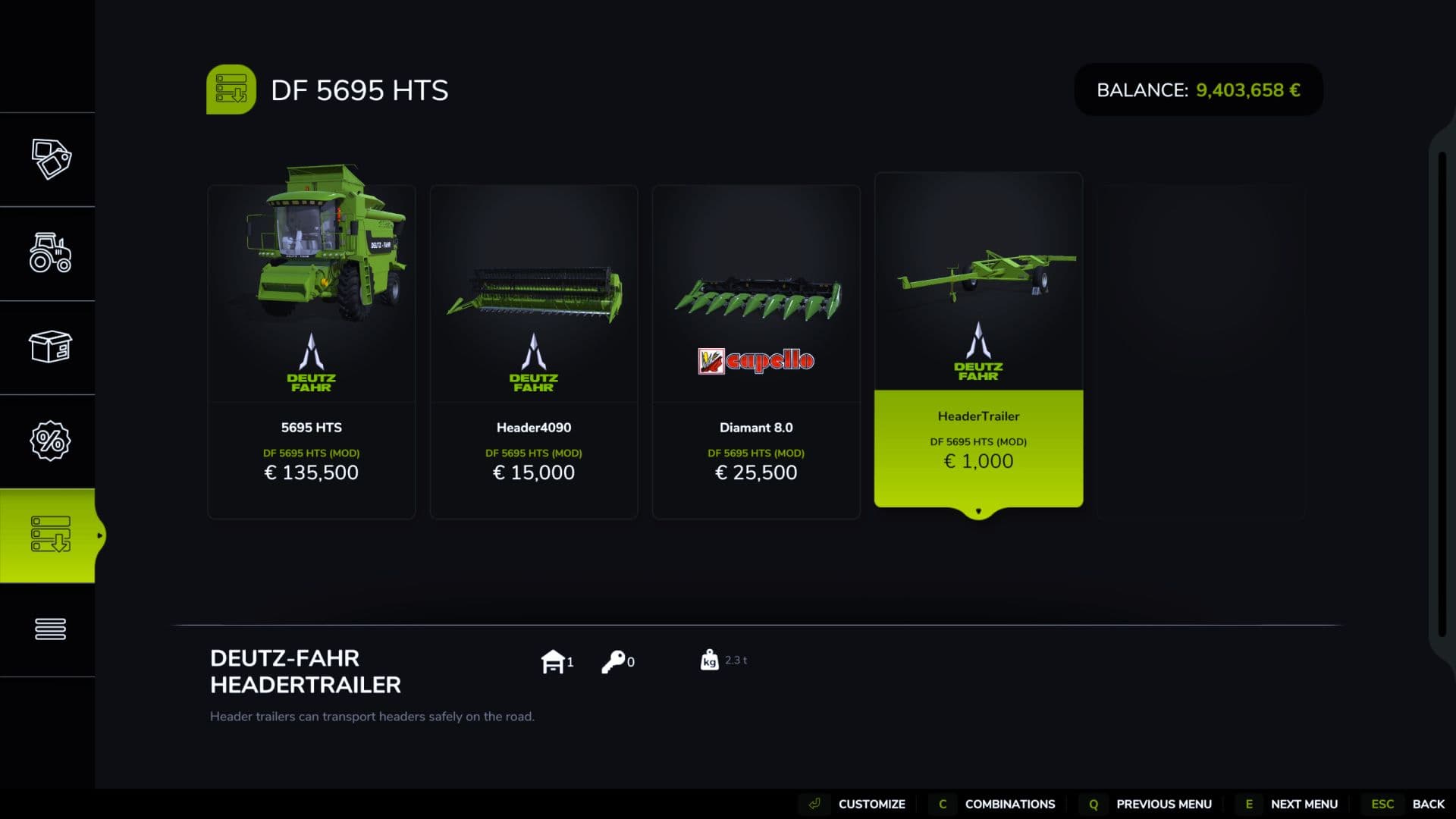 Deutz Fahr 5695 HTS 2