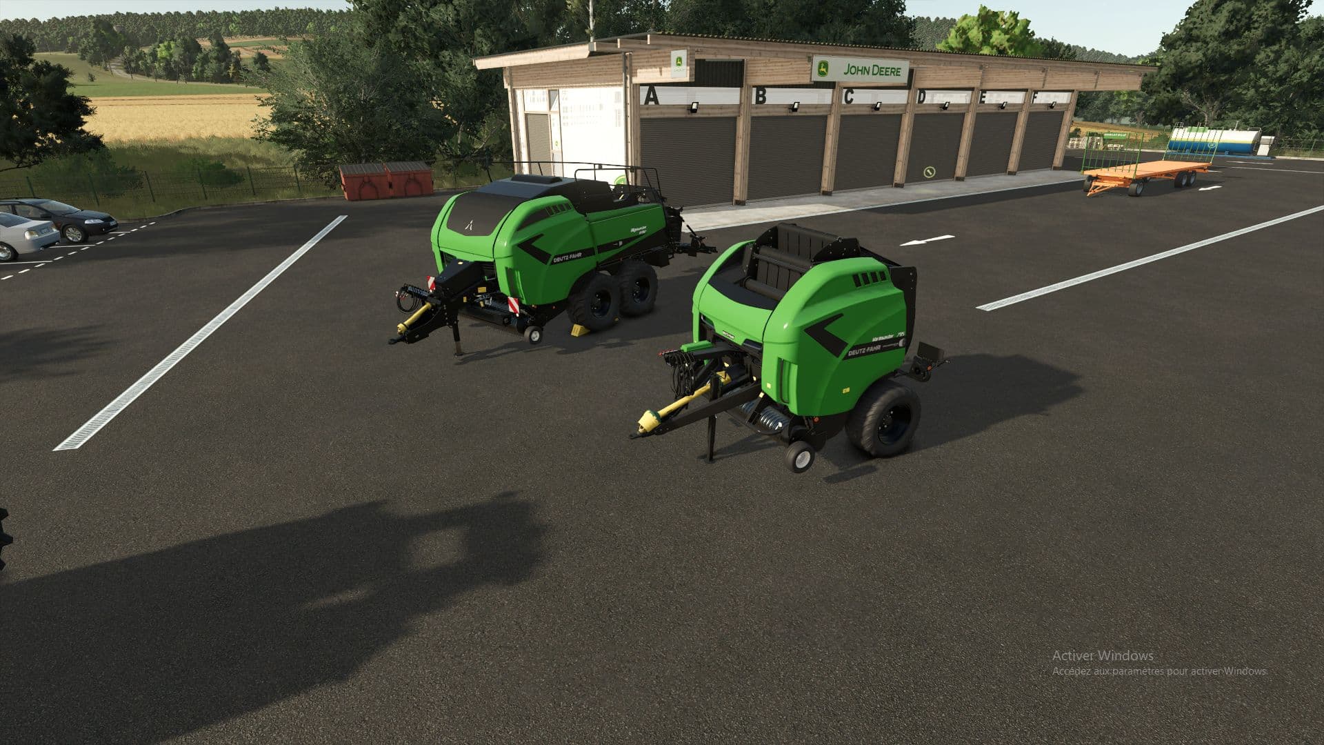 Deutz Fahr baler pack