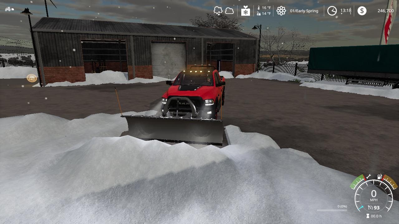 Dodge Power Wagon plow 4