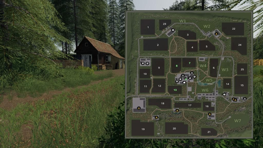 DREISTERNHOF MAP 4