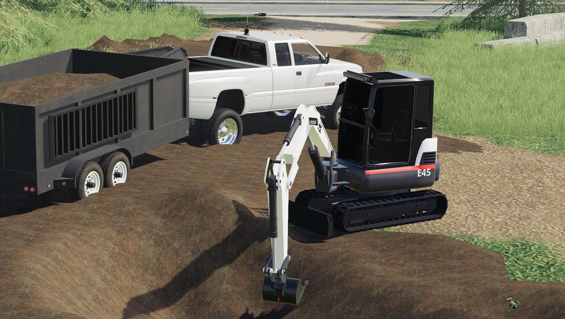 DumpTrailer and KST Mini EX 2