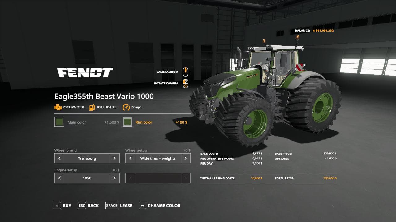 EAGLE355TH BEAST VARIO 1000 2