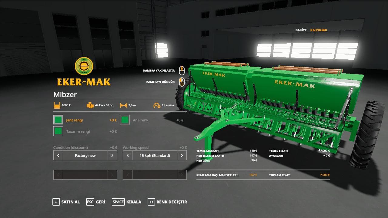 EKERMAK MIBZER 2