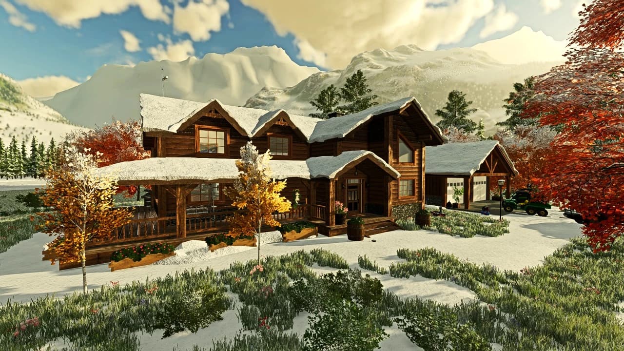 ELK MOUNTAIN RANCH HOUSE (COLOR SELECTABLE) 4