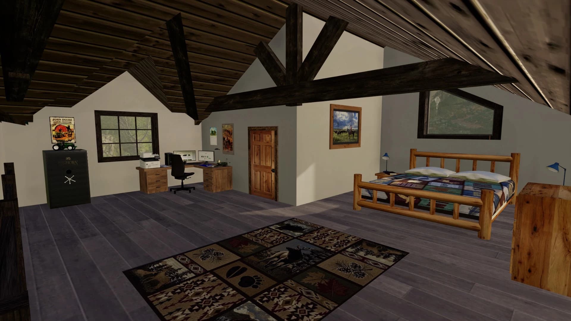 EMR RANCH HOUSE AND GARAGE 2