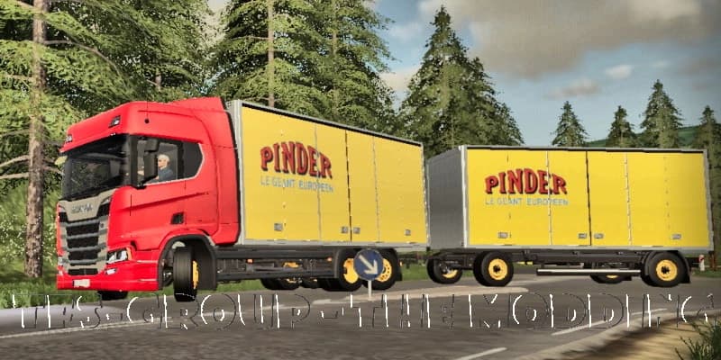 ENSEMBLE SCANIA REMORQUE PINDER 2