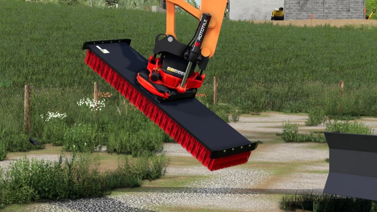 EXCAVATOR BRUSH R4