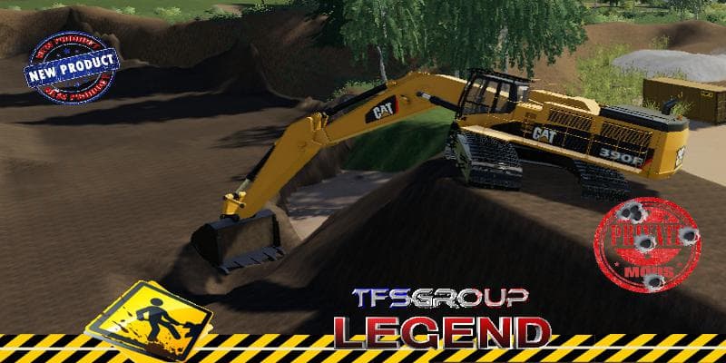 EXCAVATOR CATERPILLAR 390F 3