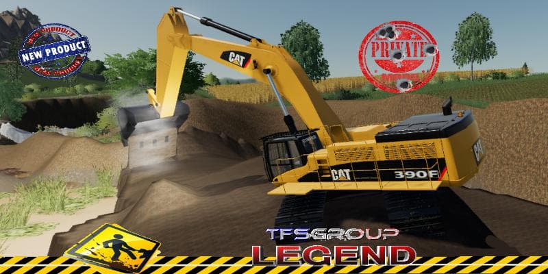 EXCAVATOR CATERPILLAR 390F