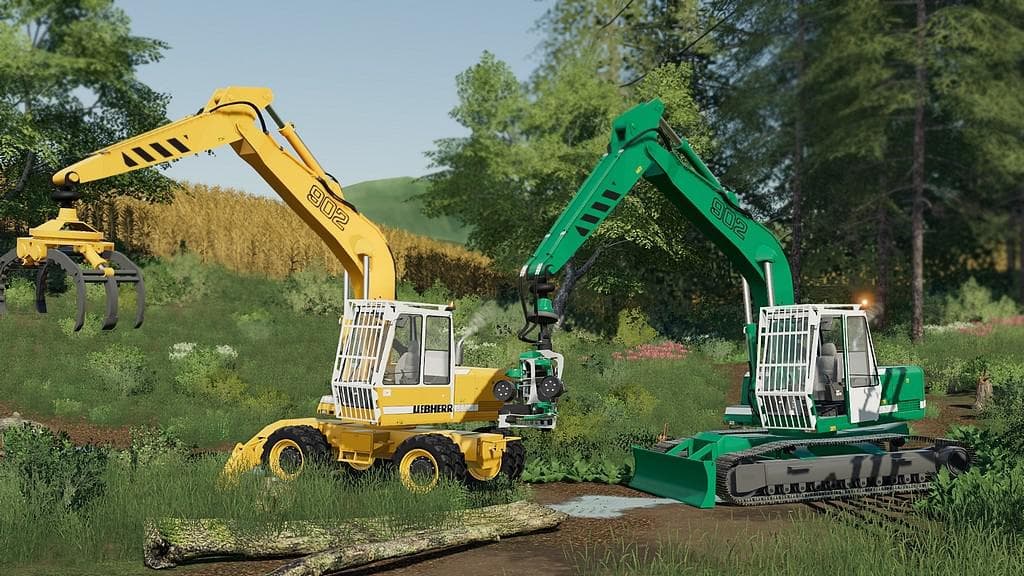 EXCAVATOR LIEBHERR 902 PACK 2