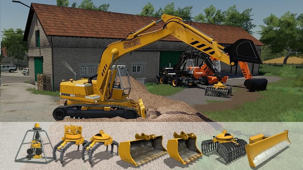 EXCAVATOR LIEBHERR 902 PACK