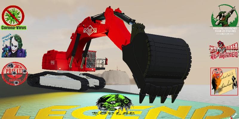 O&amp;K EXCAVATOR RH45 4